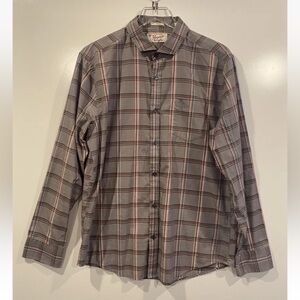 Penguin by Munsingwear Classic Fit Plaid Long Sleeve Shirt Mens‎ Size Large (66)